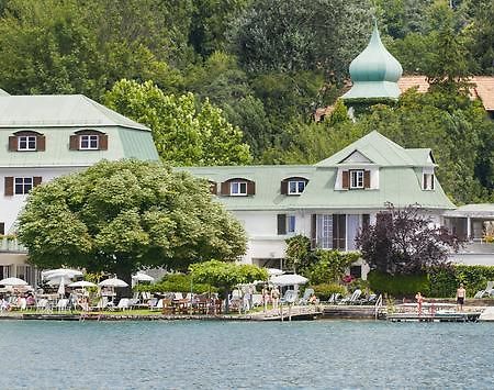 Strandhotel Kaerntnerhof เพิร์ทชาค อัม เวิร์ทเทอร์ซี ภายนอก รูปภาพ