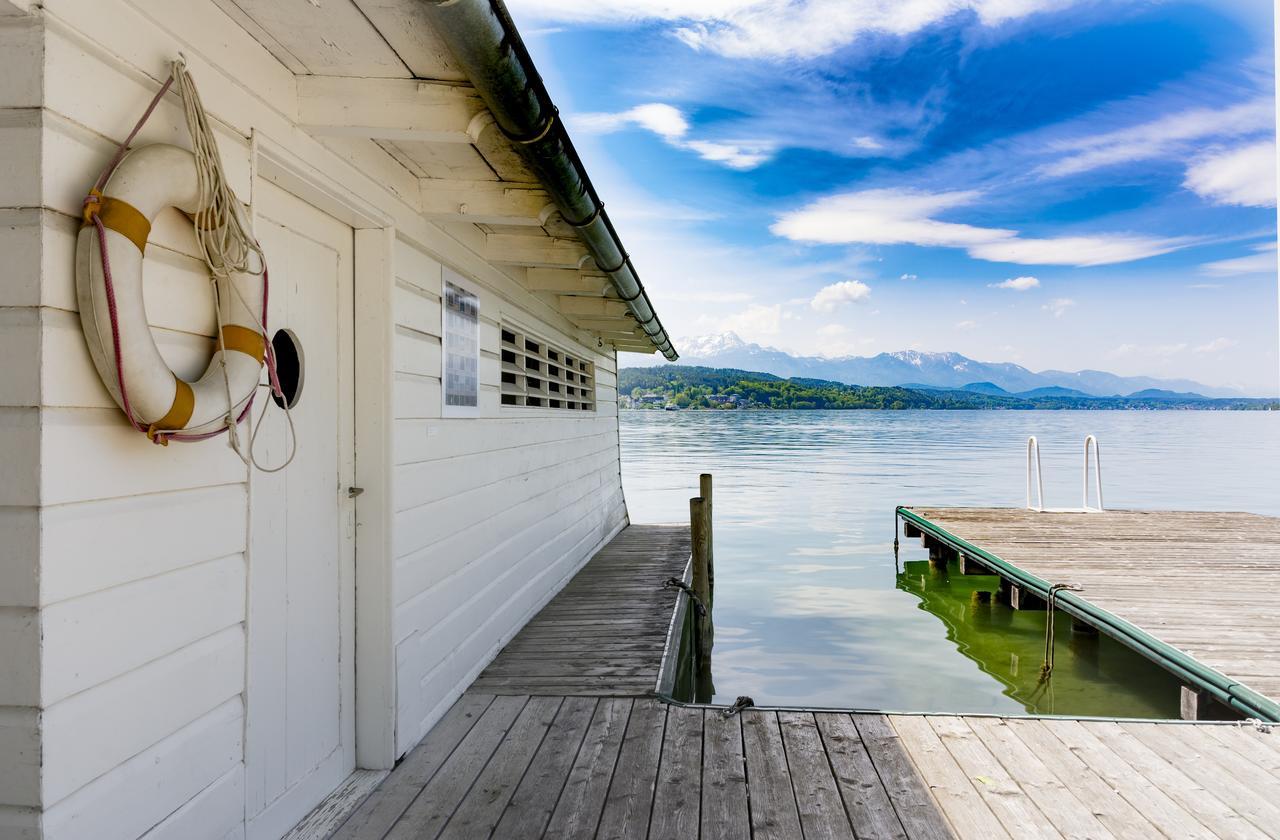 Strandhotel Kaerntnerhof เพิร์ทชาค อัม เวิร์ทเทอร์ซี ภายนอก รูปภาพ